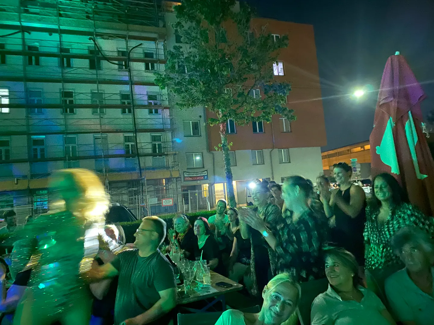 Outdoor-Event — Nachtshow